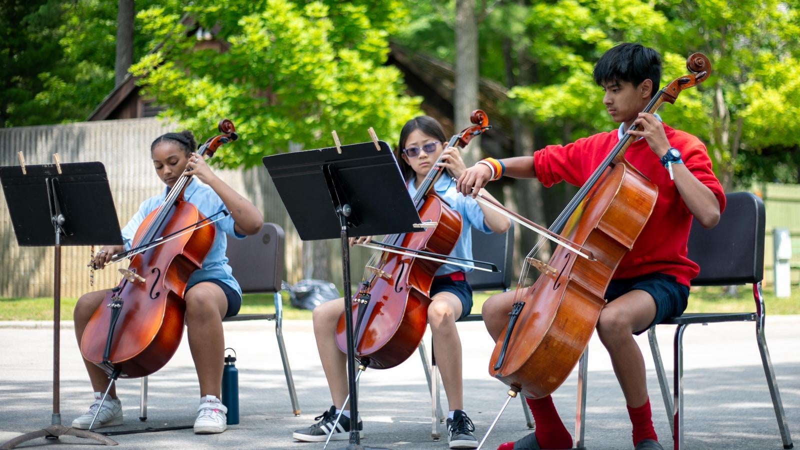 Camp 2023 Chamber Music Intensive concert