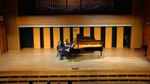 Archived Webcast: Faculty and Guest Artist Recital: Hyemin Kim, piano, and Siwon Kim, piano, 04-12-2026
