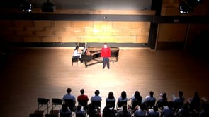 Archived Webcast: High School Voice Recital, 07-29-2026