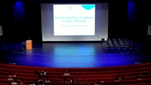 Archived Webcast: Senior & Postgrad ACC Parent Meeting, 09-05-2026