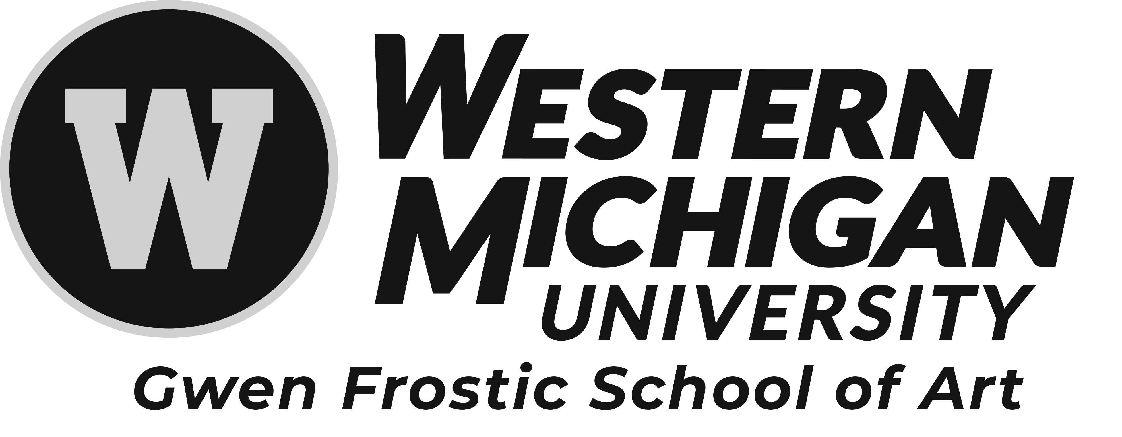 WMU Gwen Frostic School of Art logo
