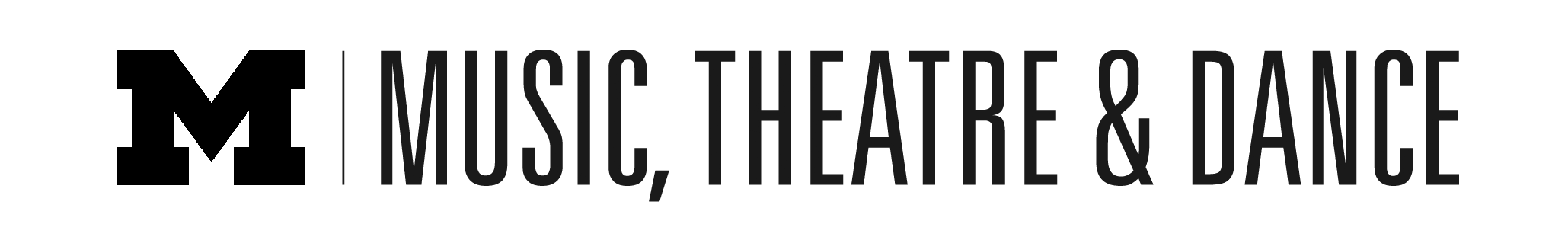 U of M Music, Theatre & Dance logo