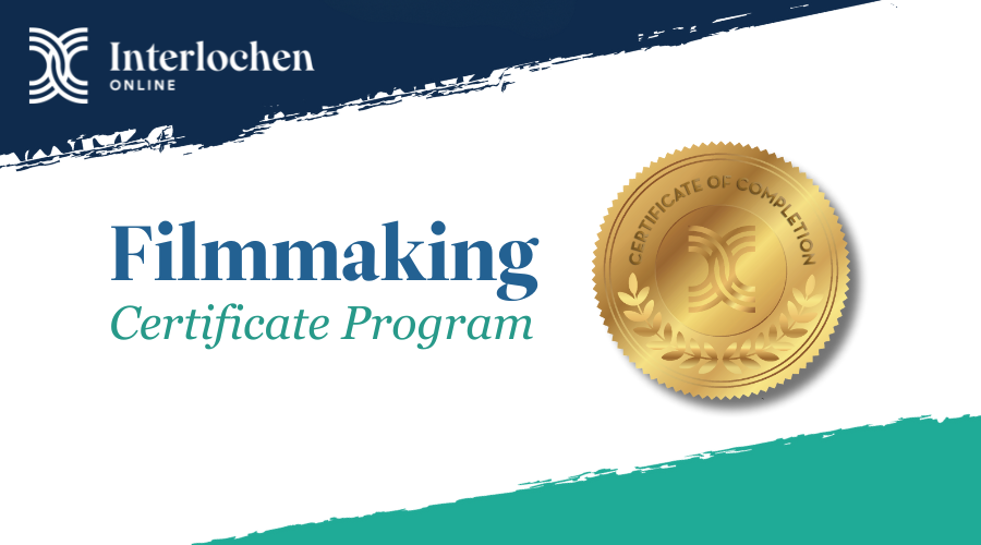 interlochen online filmmaking certificate program