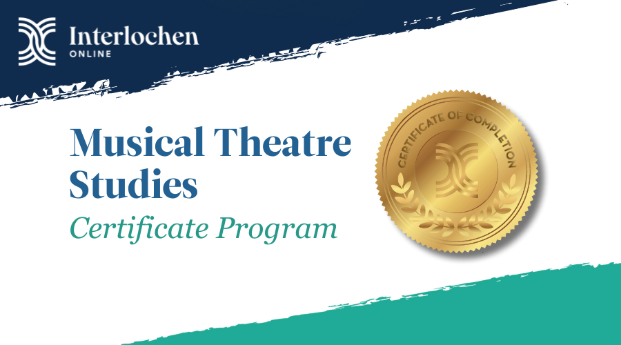 interlochen online musical theatre studies certificate