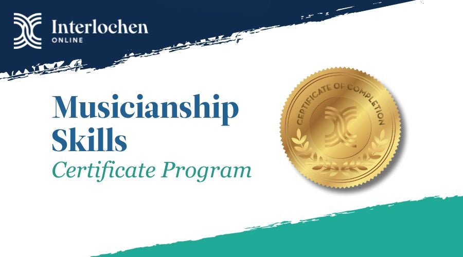 interlochen online musicianship skills certificate