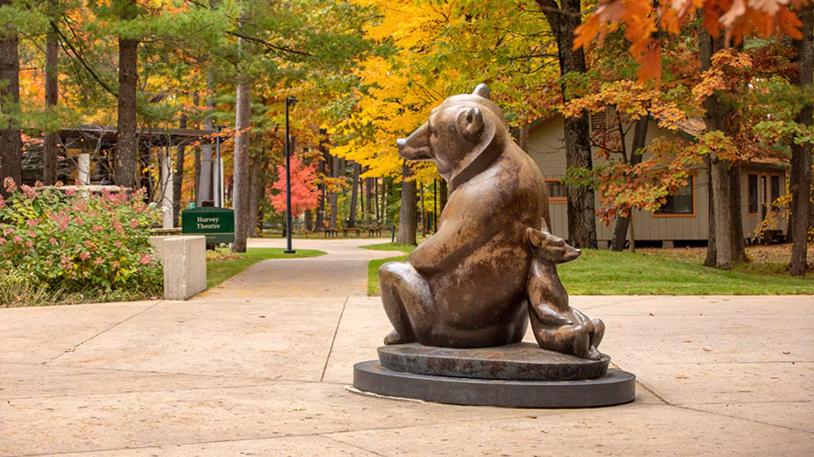 Corson Auditorium bears on Interlochen Center for the Arts campus