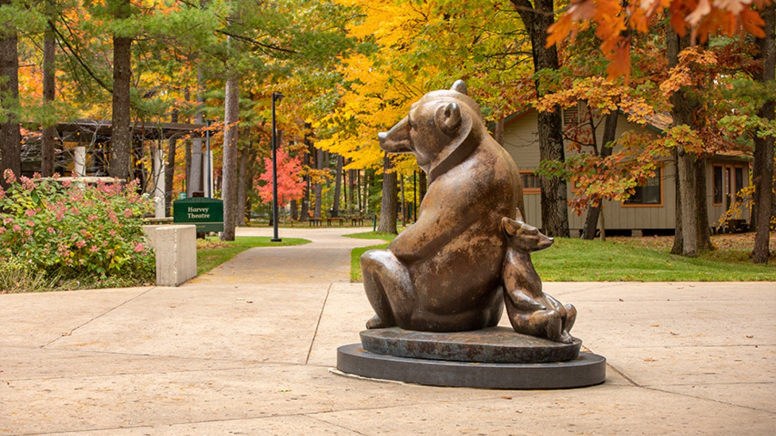 Corson Auditorium bears on Interlochen Center for the Arts campus