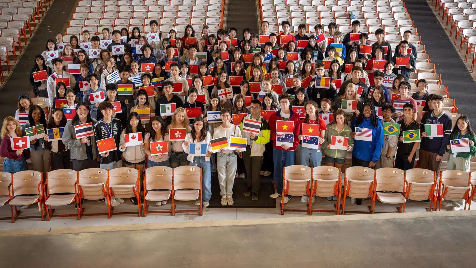 International students at Interlochen Arts Academy