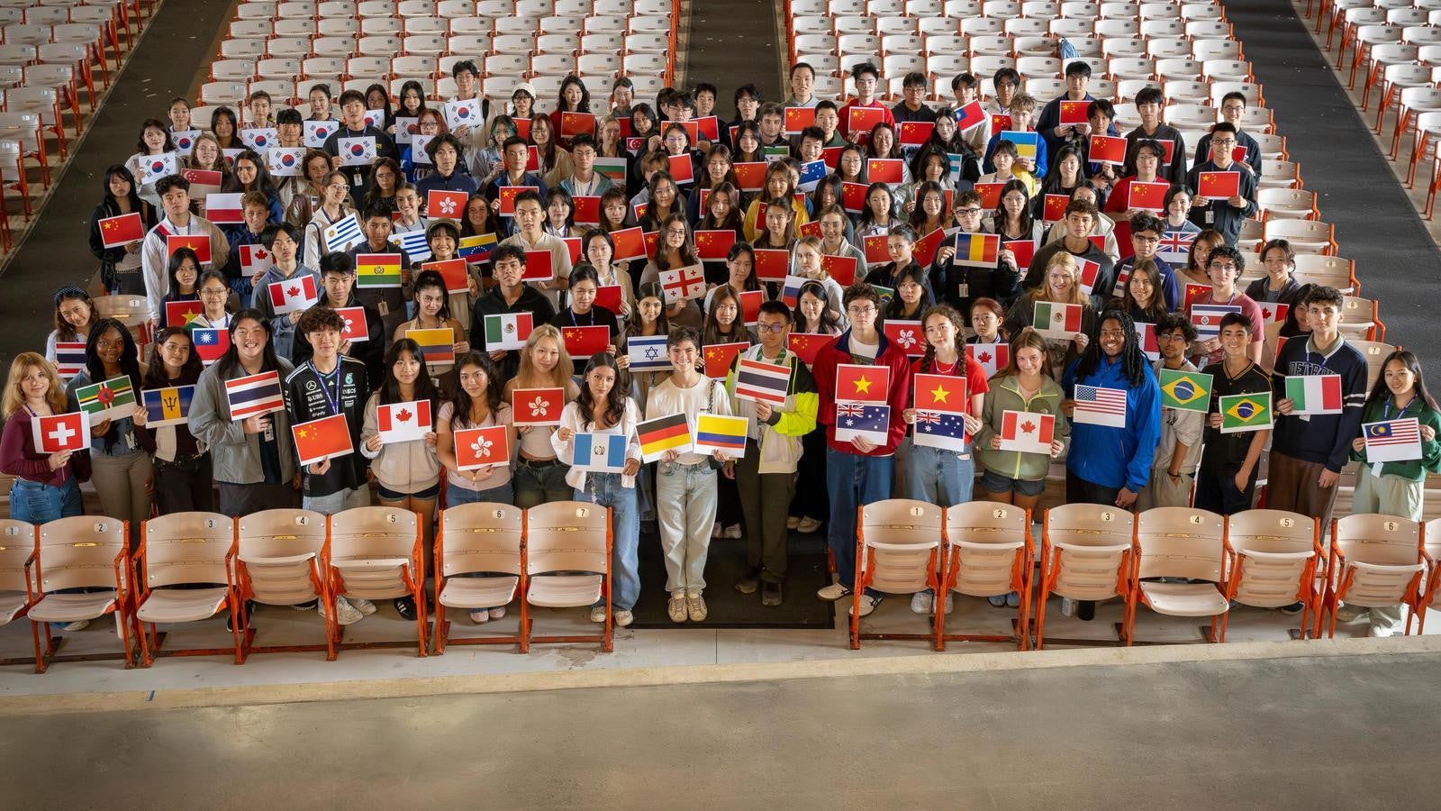 International students at Interlochen Arts Academy