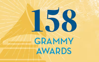 158 Grammy Awards graphic
