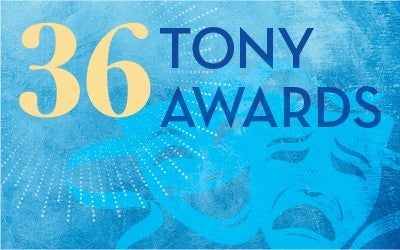 36 Tony Awards graphic