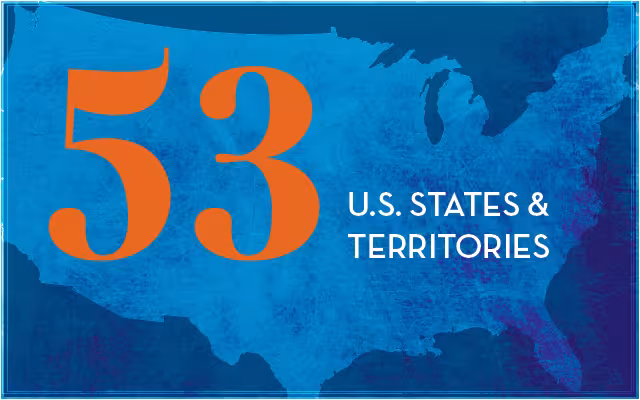 53 states and territories infographic