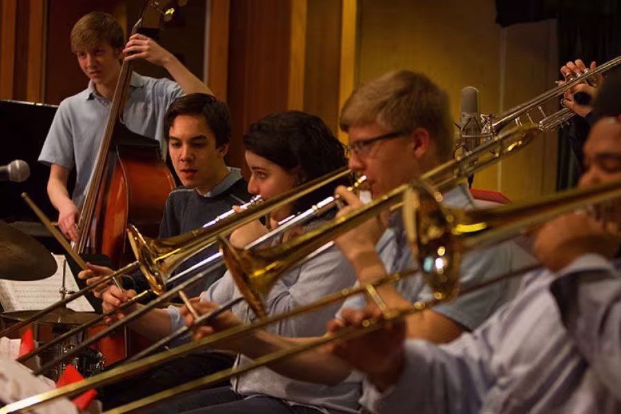 A group of jazz musicians