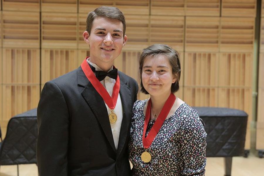 Academy flutist Mei Stone wins the Marine Band Concerto Competition