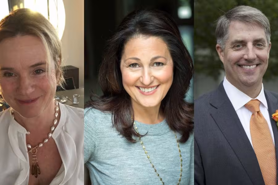 Valerie Dillon, Becky Vitas Schamis, and Charles "Chuck" Tyler