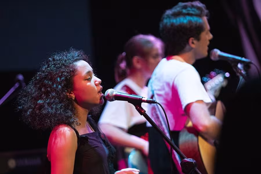 Singer-songwriters students perform at National Sawdust