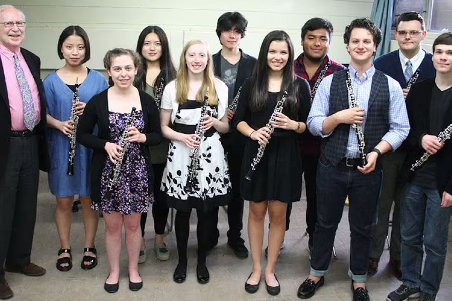 Dan Stolper's 2015-16 Academy oboe studio