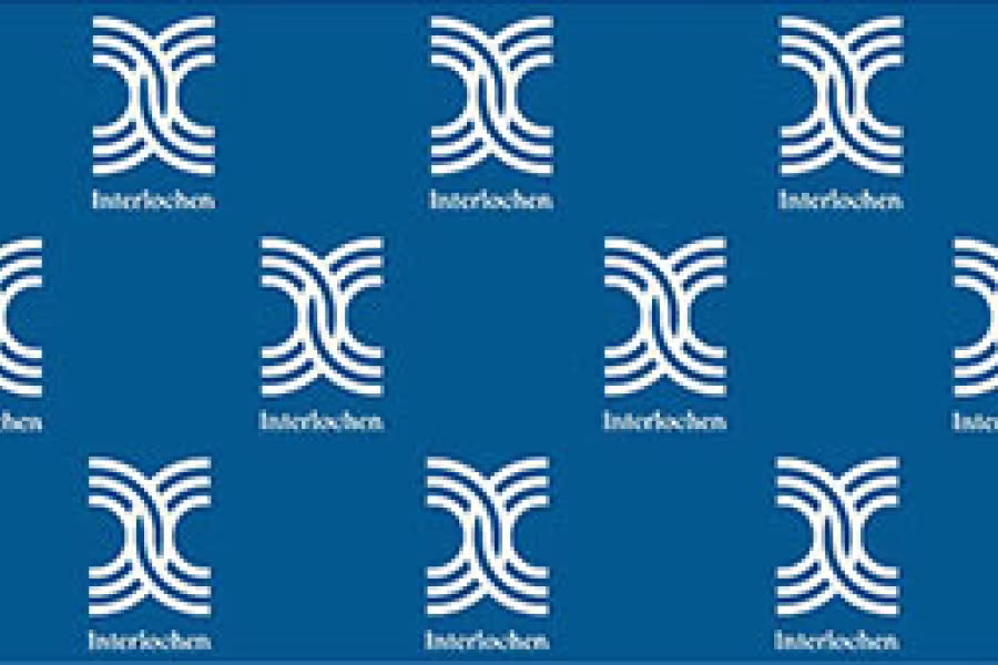 Interlochen logo step-and-repeat