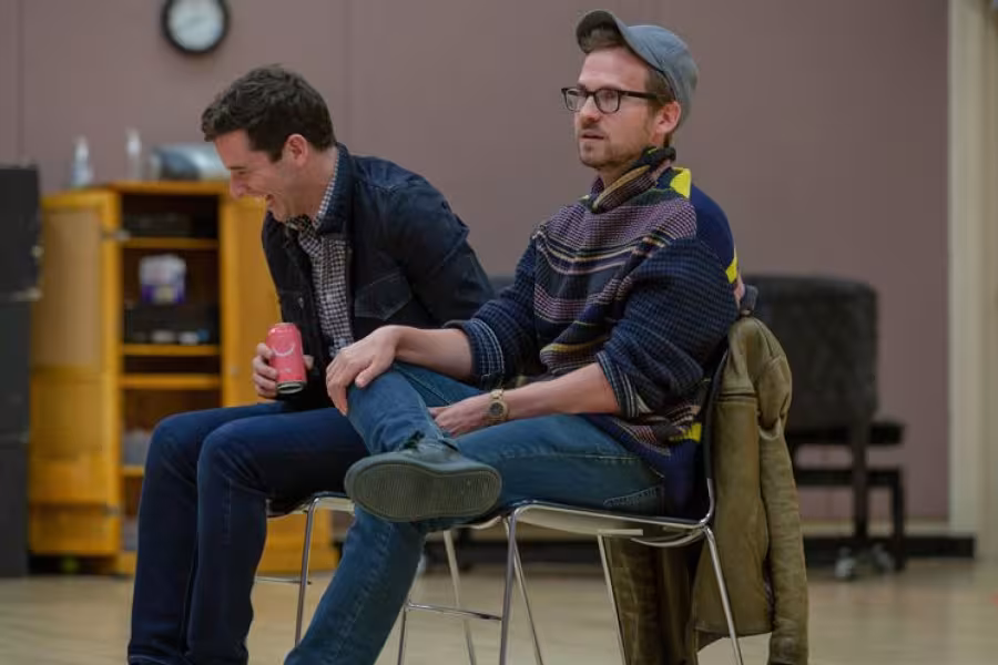 Ryan Spahn and Michael Urie teach a master class at Interlochen