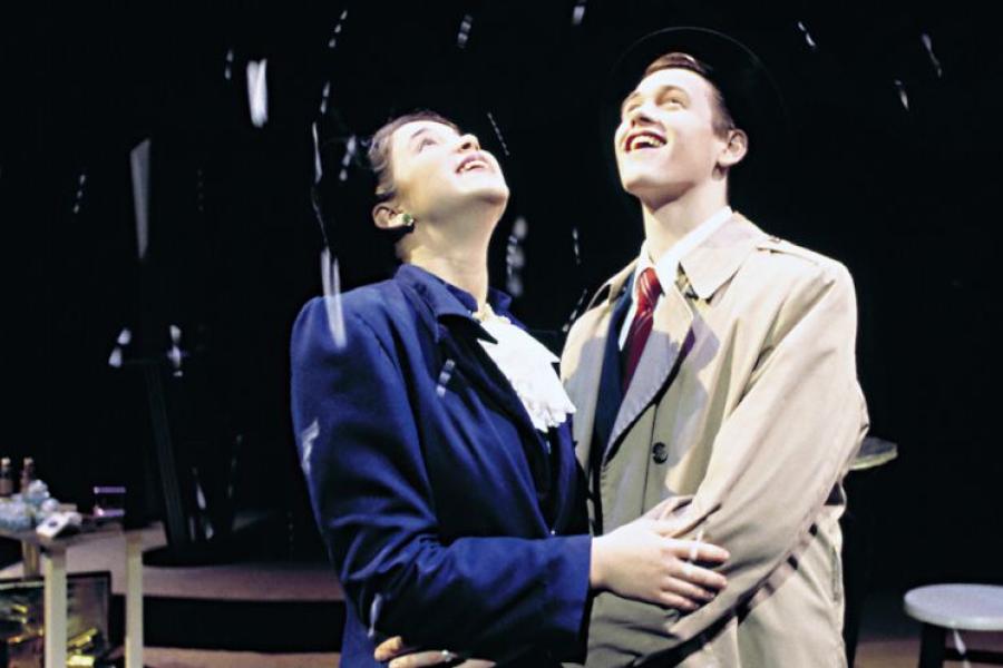 Alexandra Silber and Michael Arden in She Loves Me