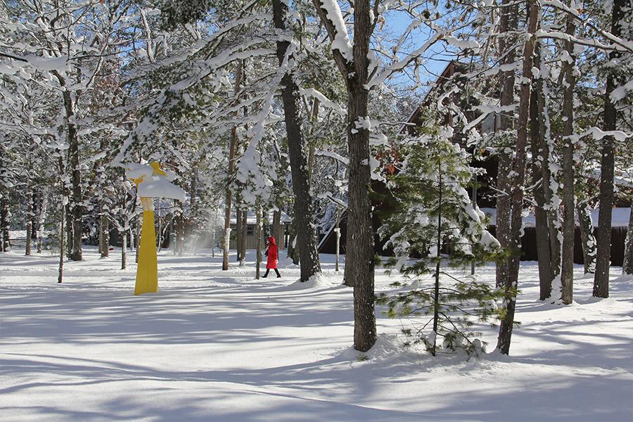 winter campus scenic interlochen center for the arts