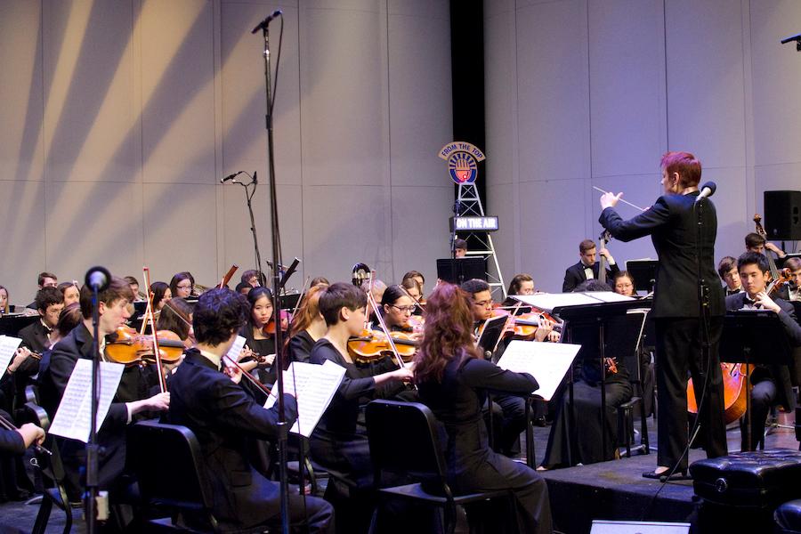 Interlochen Arts Academy Orchestra performs during From the Top