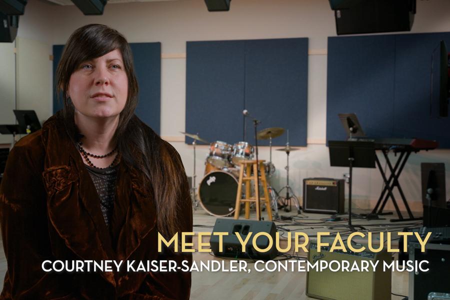 Chair of Contemporary Music Courtney Kaiser-Sandler Interlochen Center for the Arts