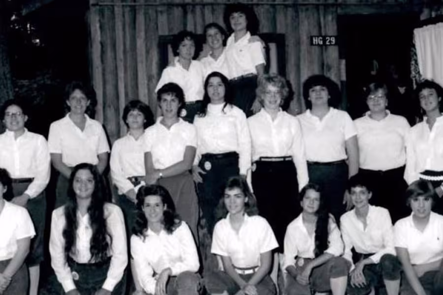 Anneliese Festersen at Interlochen in 1984.