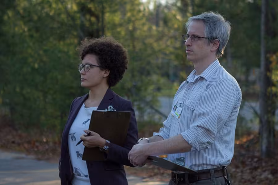 Michael Mittelstaedt and Lydia Hicks