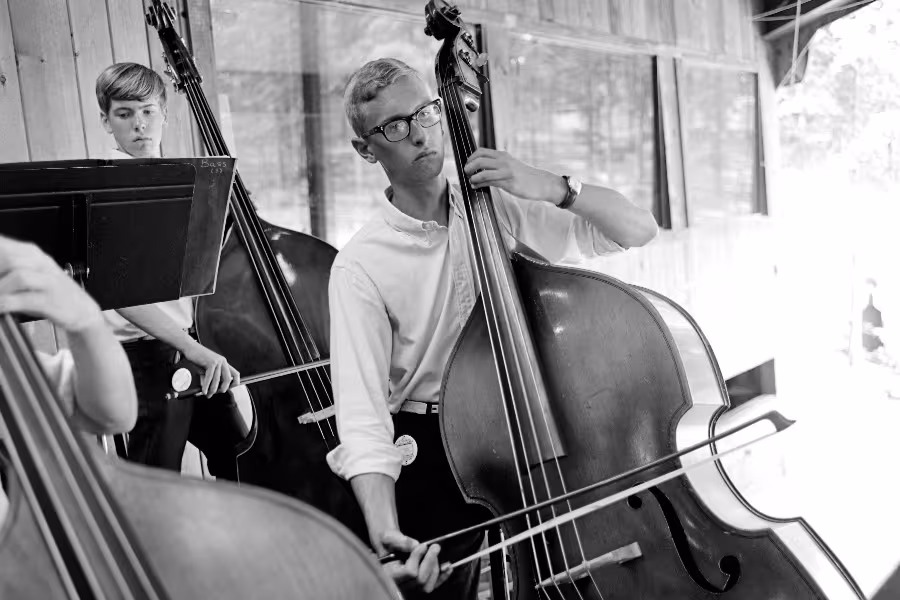 Linton Bodwin at Interlochen Arts Camp in 1969