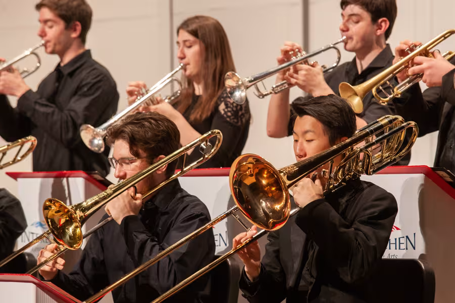 Interlochen Arts Academy Jazz Ensemble Performs