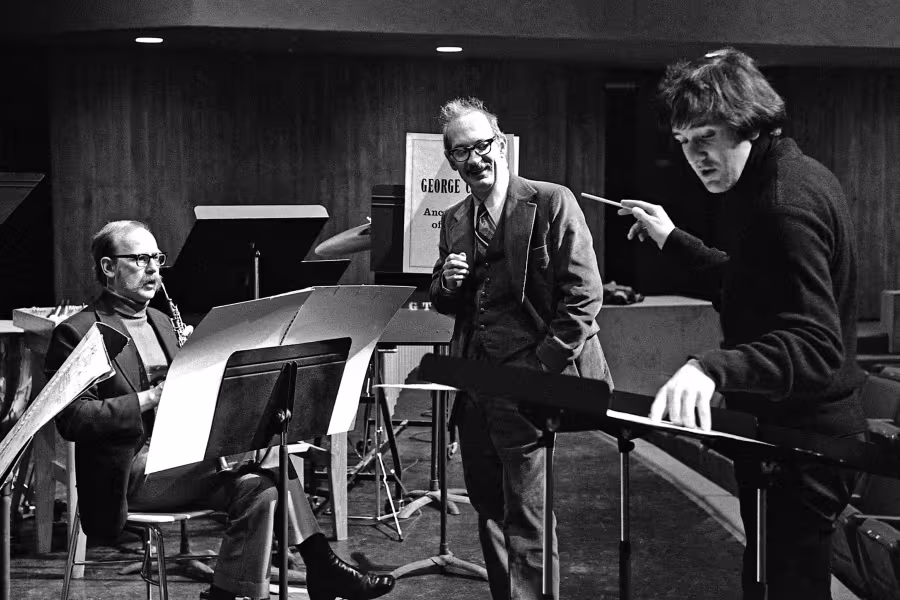 Dan Stopler, George Crumb, and Kim Kabala