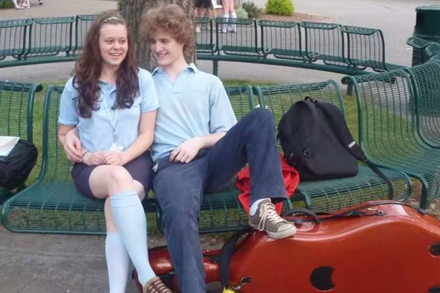 Nicholas and Brooke Heinzmann at Interlochen Arts Camp