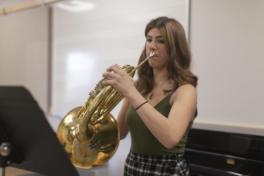 Private Horn Lesson at Interlochen Arts Academy
