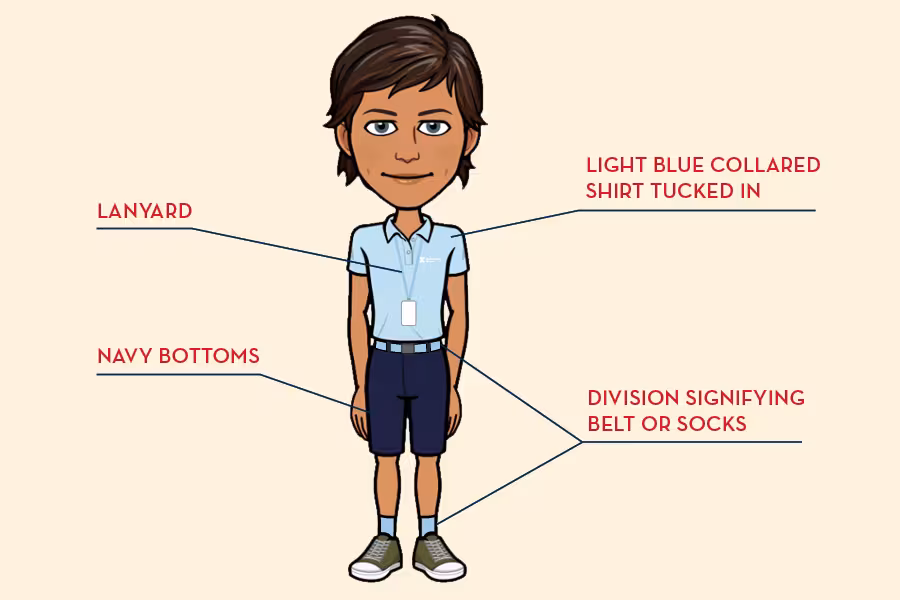 Interlochen Arts Camp uniform for high school students