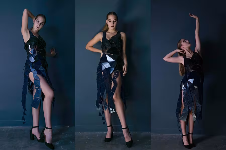 Yutetsu Horacek's award-winning work, "Fragments."