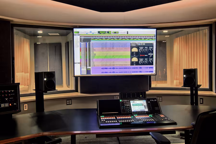 Music production studio