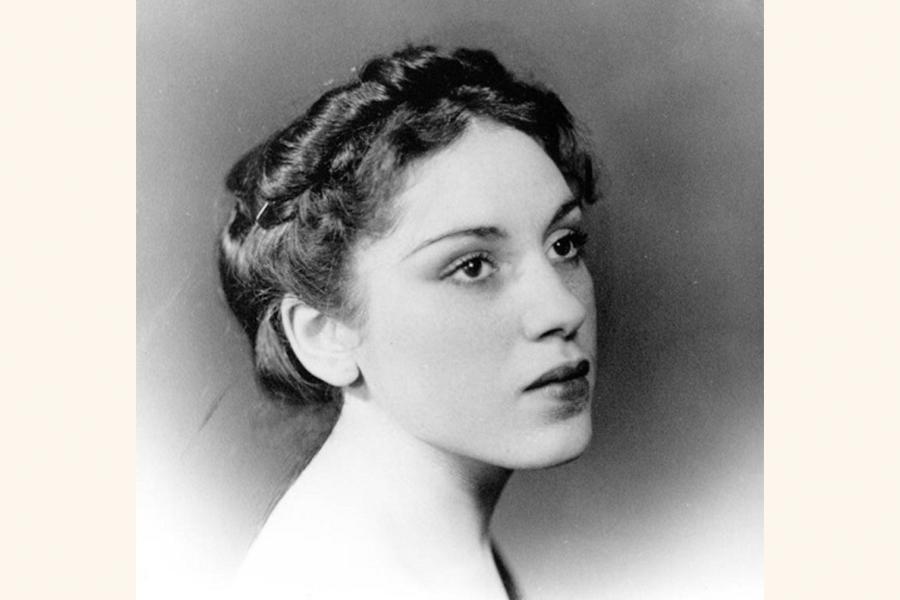 Rosalyn Tureck as a young woman