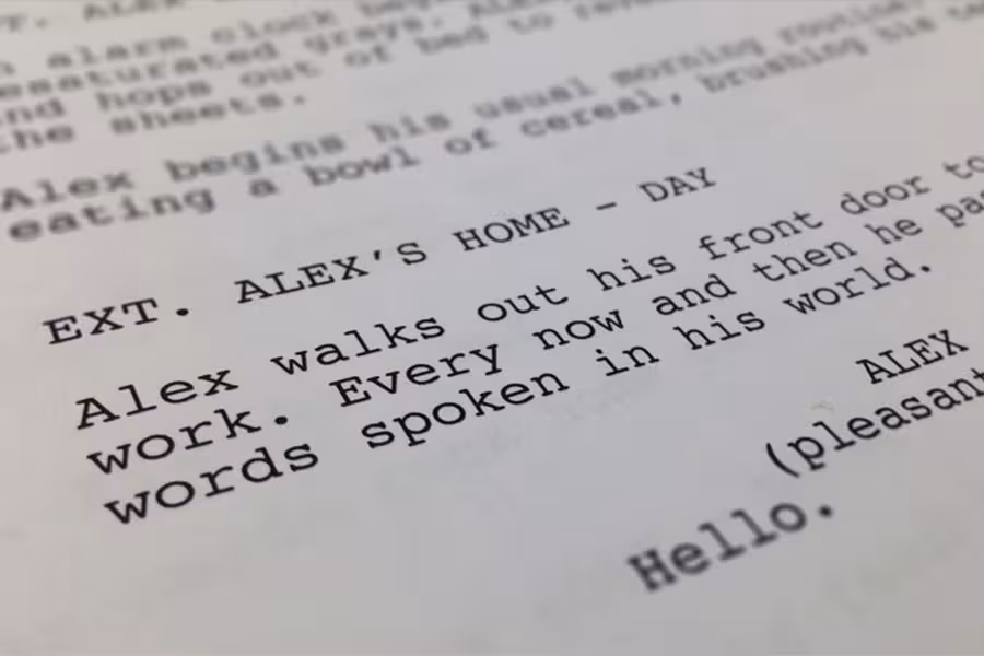 Screenwriting Reading