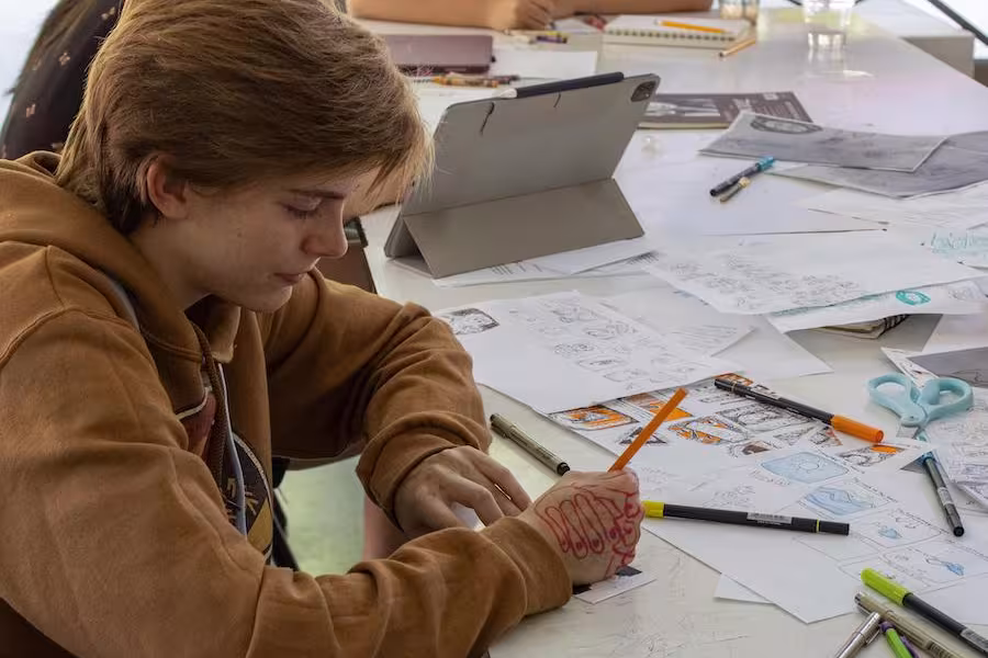 Comics and Graphic Narratives at Interlochen Arts Camp