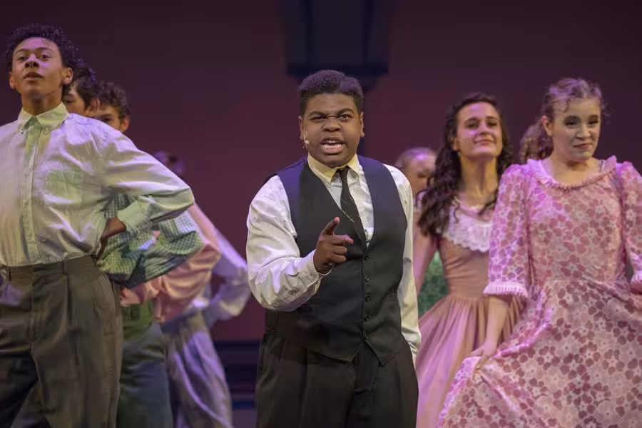 Interlochen Arts Camp student perform Music Man