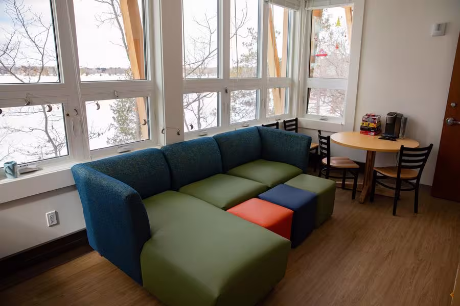 Dow House Residence Hall Room w/ Kitchenette