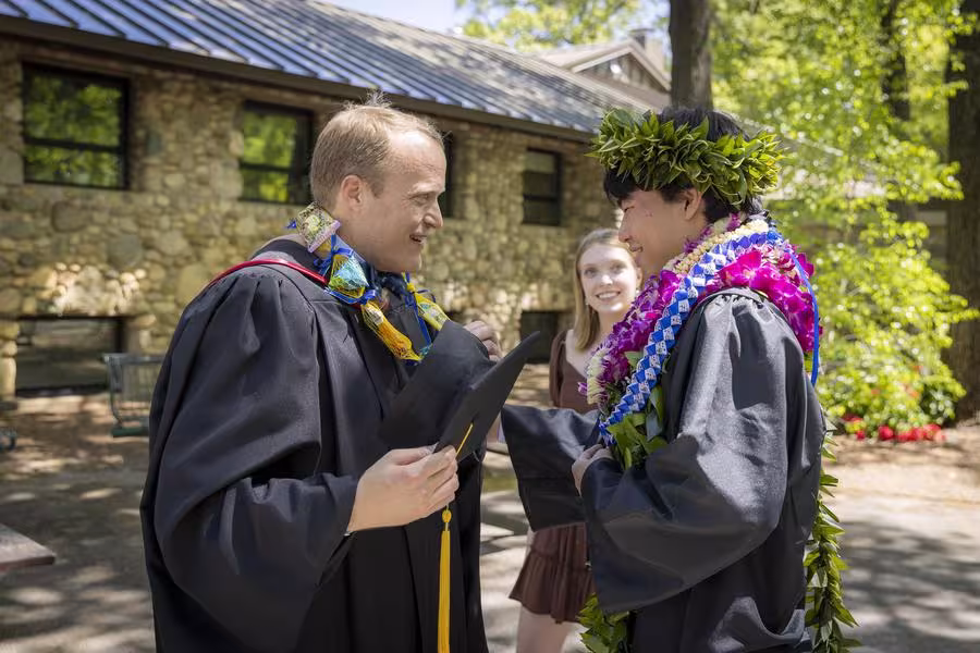 Students graduating from arts boarding school by Interlochen Arts Academy