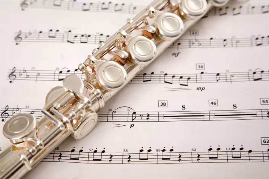 a photo of a flute 
