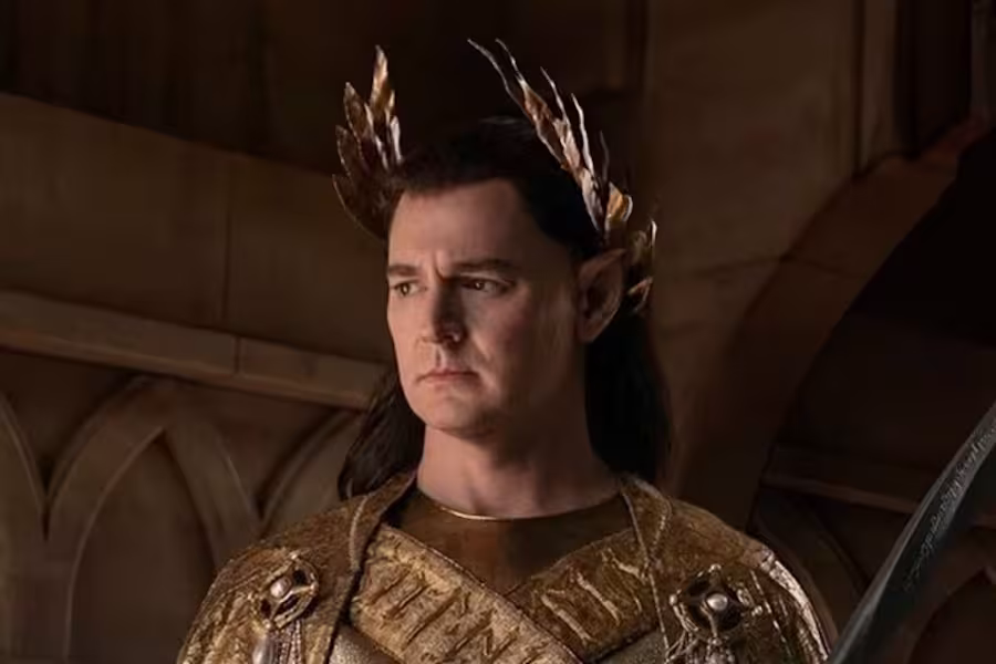 Benjamin Walker in The Rings of Power. Image courtesy of Prime Video.