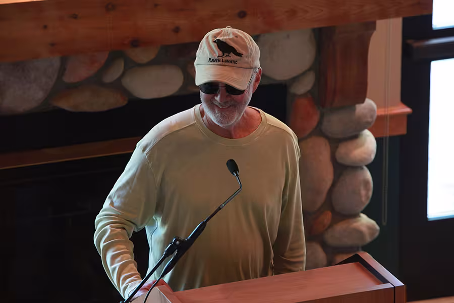 Driscoll leads a reading and master class in summer 2011