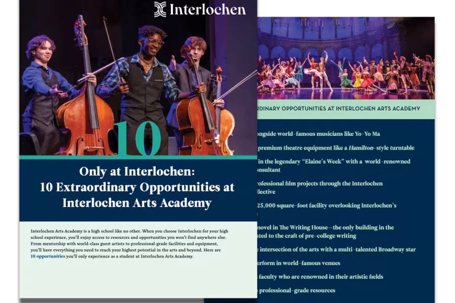 Only at Interlochen Booklet Thumbnail