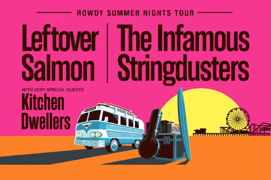 Leftover Salmon, The Infamous Stringdusters, and Kitchen Dwellers Tour Art