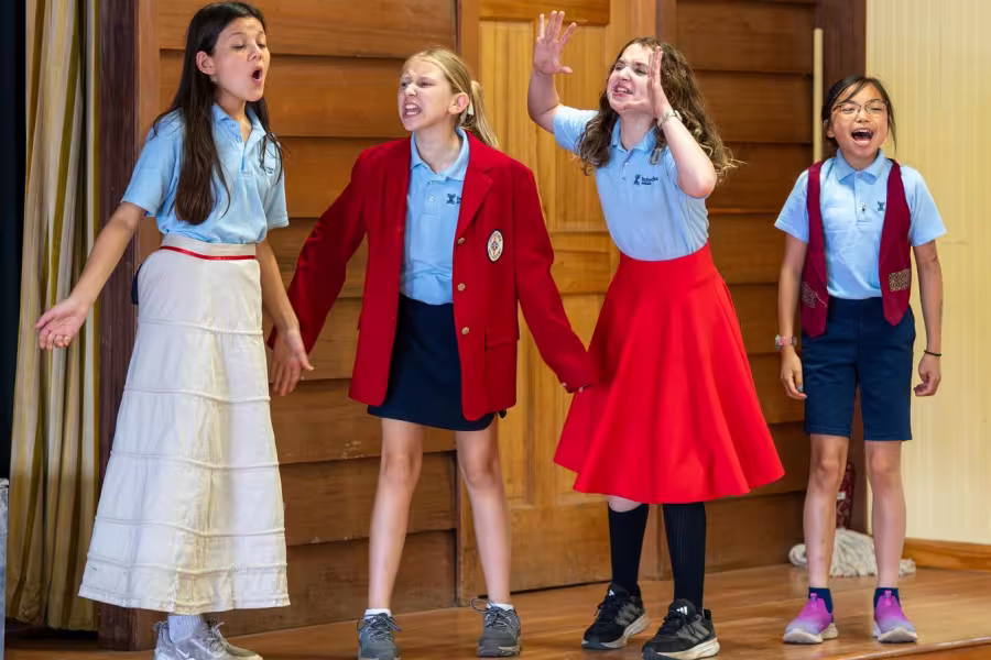 Camp 2025 Junior Theatre Production Company Rehearsal