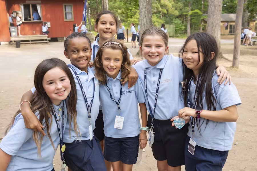 Smiling junior Interlochen Arts Camp students